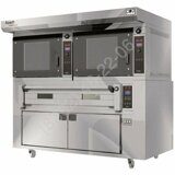 ПЕЧЬ КОНВЕКЦИОННАЯ БЕЗ КОЗЫРЬКА С ПОДОМ С РАССТОЙКОЙ APACH BAKERY LINE 2K5P60P DP+E4L18PA DPBI-T